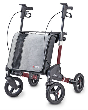 ToPro Odysse Rollator wine red oblique view