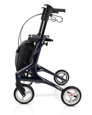 ToPro Troja Pegasus Rollator steel blue side view