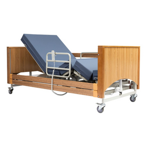 Alerta Lomond Rotate-Stand-Up Hi-Lo 4 Section Profiling Bed Memory Foam mattress Hospital Patient Ulcer Preventionside view