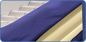 Apollo Healthcare | Aura II Turning Low Air Loss Mattress with Advanced Ventilation Functions for Enhanced Patient Comfort  close view