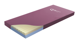 Apollo Healthcare | Memo-Form Mattress Pressure-Reducing with High-Density Visco-Elastic Foam for Superior Patient Support in Hospital and Community Healthcare Environments full view