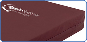 Apollo Healthcare | Memo-Form Plus Mattress High-Density Visco-Elastic Foam Mattress for Acute Healthcare Exceptional Comfort & Pressure Reduction for 'High Risk' Patients corner view