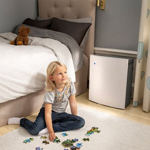 Blueair | Classic 205 Air Purifier with Particle Filter | Smart & Effective Air Purification for Small to Medium Rooms Wi-Fi Enabled Control, and Durable Steel Construction easy to use