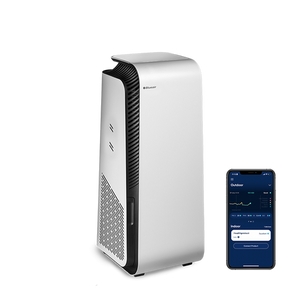 Blueair | HealthProtect 7440i with SmartFilter Air Purifier | Advanced HEPASilent Ultra™ Technology, 24/7 Virus Defense, Omni-Directional Airflow full view