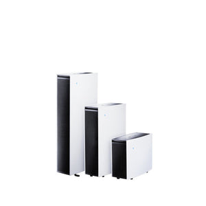 Blueair | Pro M with SmokeStop Filter | Ultimate Defense Against Chemicals & Odors with SmokeStop Filters | Genuine Performance & Easy Replacement for Long-lasting Air Purity all 3 types
