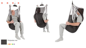 Direct Healthcare Group Flexible Sling with Undivided Leg Support three views