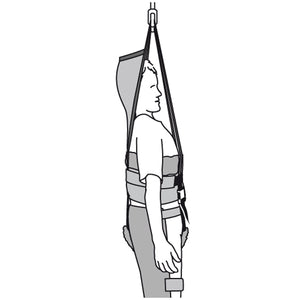 Direct Healthcare Group Standing Vest illustration side view