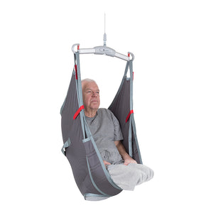 Direct Healthcare Group AmpSling polyester patient hoisted front view