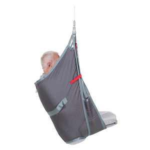 Direct Healthcare Group AmpSling polyester patient hoisted side view