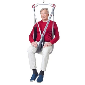 Etac | Elevate Comfort with Molift EvoSling LowBack Padded Versatile Shoulder-Height Support for Optimal Sitting Position front view
