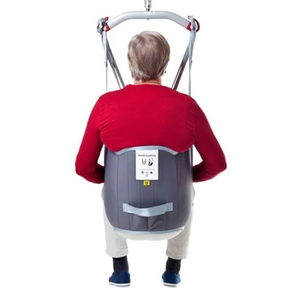 Etac | Elevate Comfort with Molift EvoSling LowBack Padded Versatile Shoulder-Height Support for Optimal Sitting Position back view