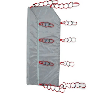 Etac | Enhance Caregiving with Molift Repositioning Sheet Reduce Injury Risks and Elevate Quality of Care in Repetitive Transfers and Repositioning Tasks folded view