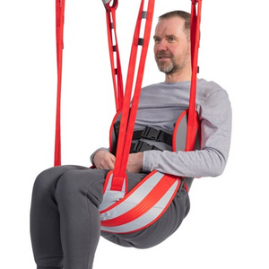Etac | Enhance Comfort and Safety with Molift RgoSling Toilet Innovative Trunk Support and Adjustable Features for Optimal User Experience front view