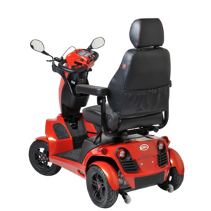 Freerider | Experience Luxury and Performance with the Freerider FR1 Mobility Scooter Ride in Style with Radical Design orange back view