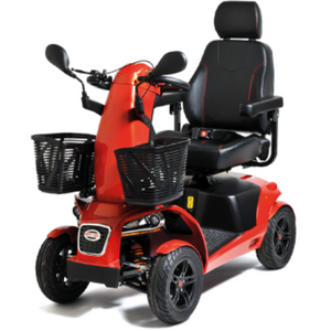 Freerider | Experience Luxury and Performance with the Freerider FR1 Mobility Scooter Ride in Style with Radical Design orange  side view