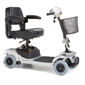 Silver Freerider | Mini Ranger Lightweight Electric Mobility Scooter | 4mph Pavement Scooter