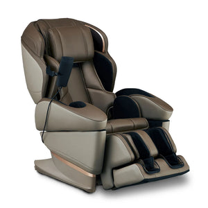 Smoke Beige Fujiiryoki JP-3000 Zero Gravity Massage Chair. Advanced 5D AI+ Full Body Massage Experience.