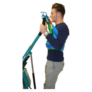 Harvest Healthcare Stand-Aid Sling with Padded Support and Adjustable Belt for Hoist Assistance Hospital Patients Care Fall Prevention uses