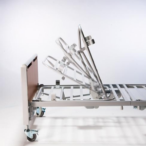 Invacare | Etude Plus Care Bed The Ideal Solution for Homecare Comfort and Safety rails