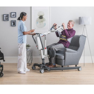 Invacare | ISA XPlus Stand-Up Lift Premium Comfort and Support for Weight-Bearing and Rehabilitation Transfers uses