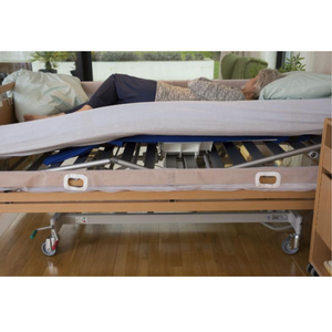 Invacare | Soft Tilt Automated. Woman tilted on side