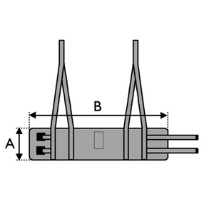 Invacare | Standing Transfer Vest Safe and Comfortable Self-Transfer Sling for Patients with Standing Ability diagram