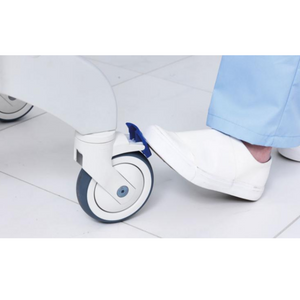 Invacare | Aquatec Ocean VIP Ergo and Dual VIP Ergo Innovative Tilt-in-Space Shower Chair Commodes for Enhanced Comfort and Independence wheels braker