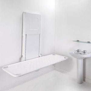 Prism Medical | Freeway Easi-Lift Electric Shower Stretcher | Adjustable Wall Mounted Bathing Aid for Caregivers