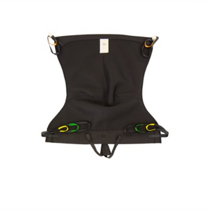 Prism Medical Prism Comfort Recline Sling Ultimate Comfort for Amputees and Prolonged Use black full view