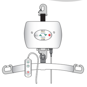Prism Medical | Prism CP200 Portable Track Hoist Versatile, Portable, and Efficient Lifting Aid full view