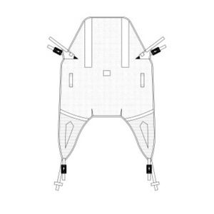 Prism Medical | Enhanced Comfort and Versatility with the General Purpose Clip & Loop Sling diagram