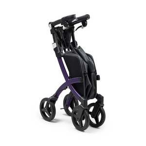 Rollz Flex 2 Rollator purple folded