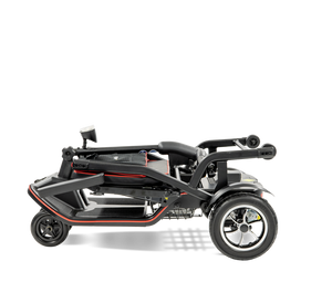Scooterpac |  Revolutionize Your Mobility with the Feather Fold Folding Mobility Scooter down folding