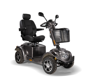 Grey Scooterpac Ignite 8mph Electric Mobility Scooter 40 Mile Range
