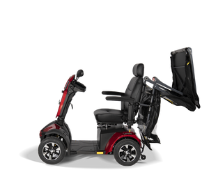 Scooterpac Universal Foldaway mobility scooter Canopy. automated Rain protection opening up