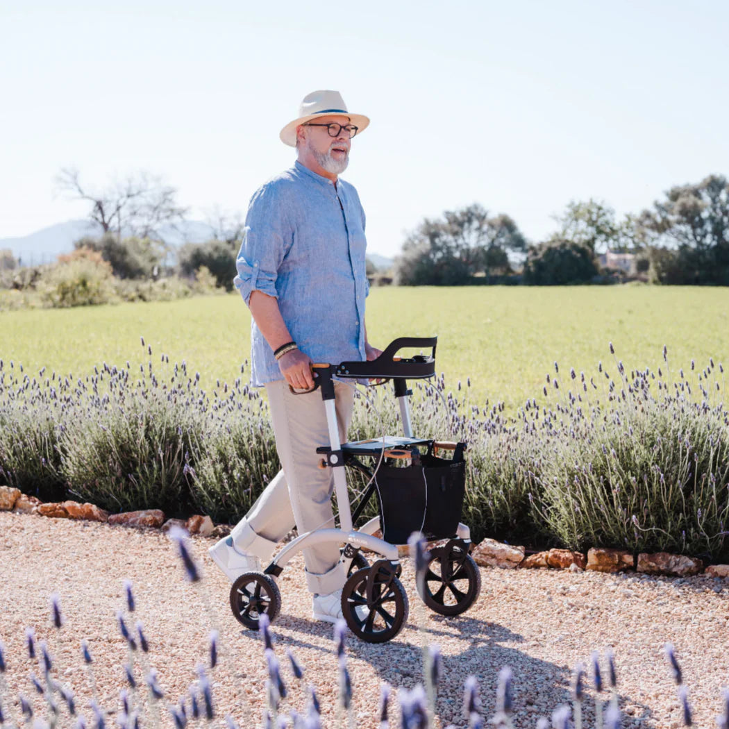 Saljol Allround Rollator in use outdoors