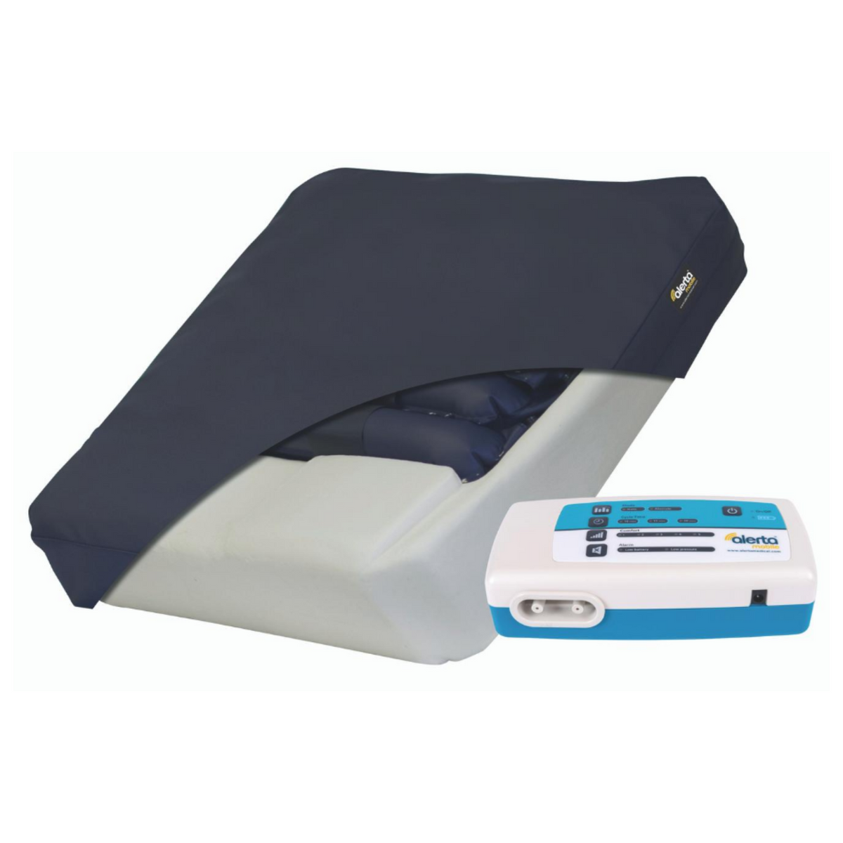 Alerta ,Mobile Battery-Powered Alternating Cushion System for Pressure