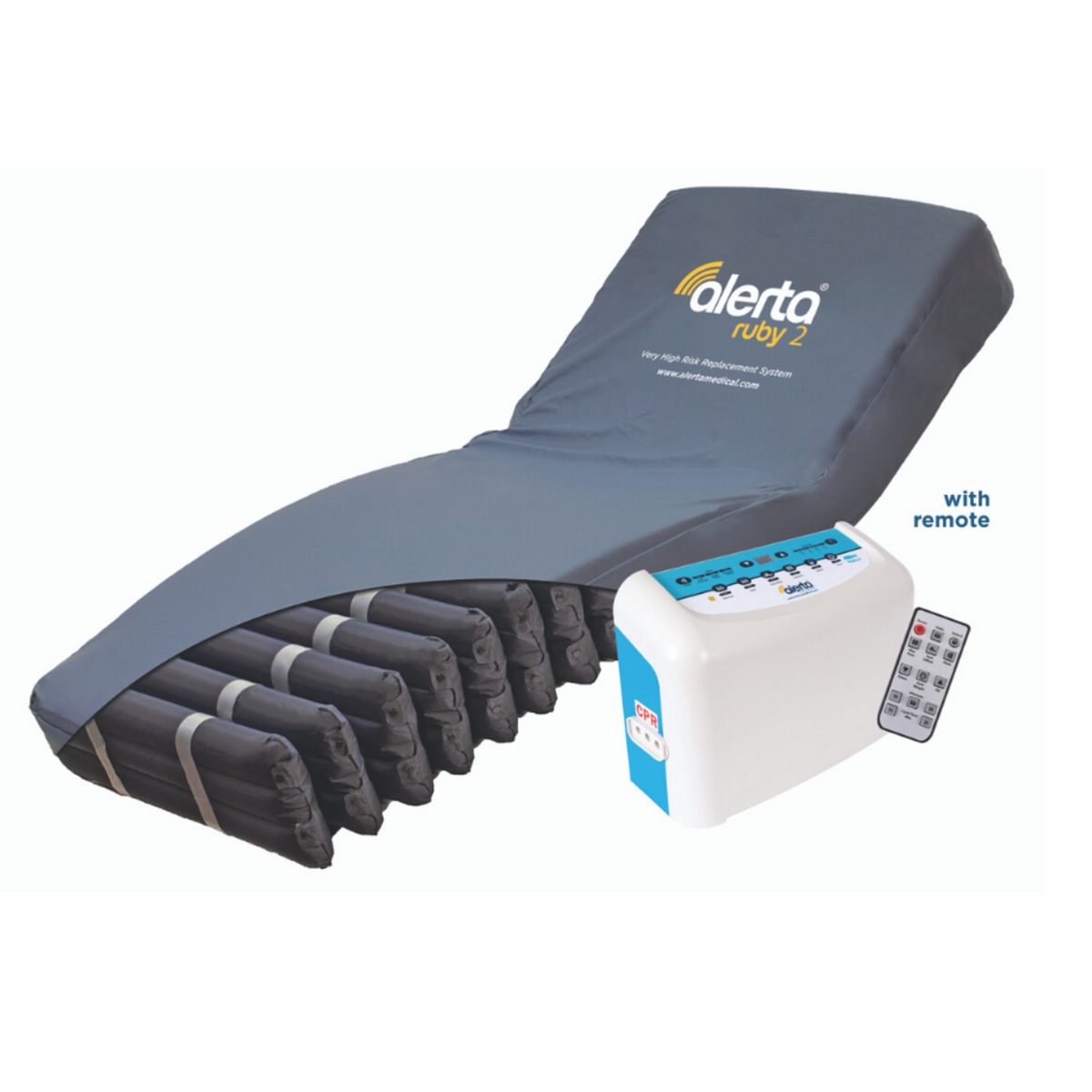 Alerta | Ruby 2 |  Advanced Alternating Pressure Relieving Mattress System for Very High-Risk Pressure | Ulcer Prevention