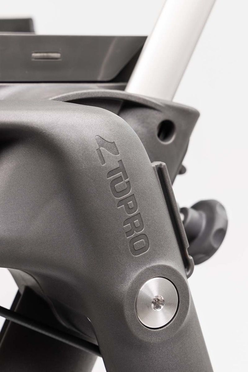 ToPro Hestia Rollator close up of logo