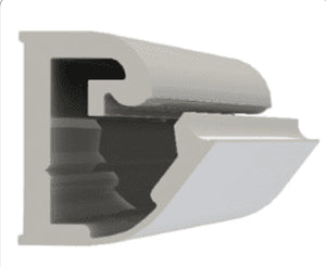 AKW Captive Curtain System Clip