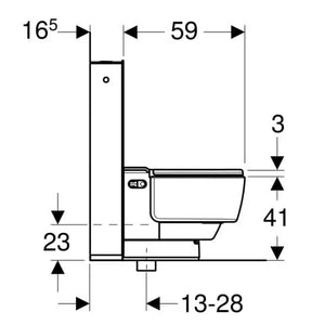 AKW │ Geberit AquaClean Mera Care Toilet