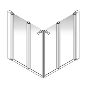 AKW Larenco Corner Care Bi Fold Doors