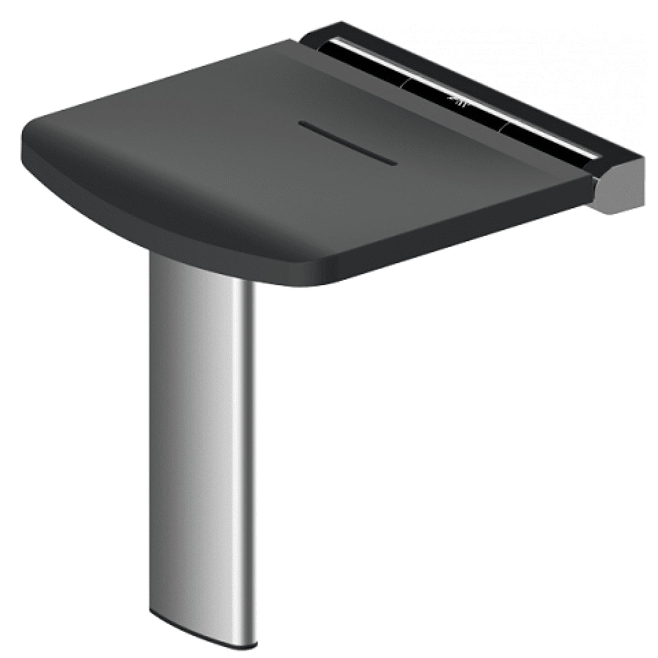 AKW | Onyx Fold-Up Shower Seat (Optional Back &amp; Arms)