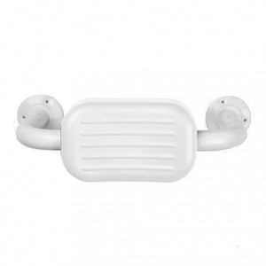 AKW PU Padded Back Rest Rail White