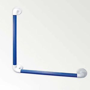 AKW Right Angled Grab Rail 1400 Series Blue