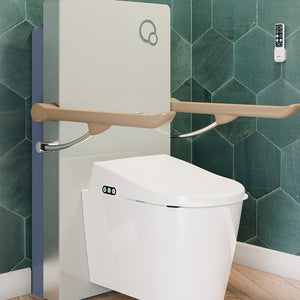 AKW Rise Fall Bidet With Rails