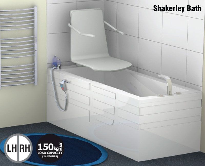 AKW Shakerley Assistive Bath with Seat Lift