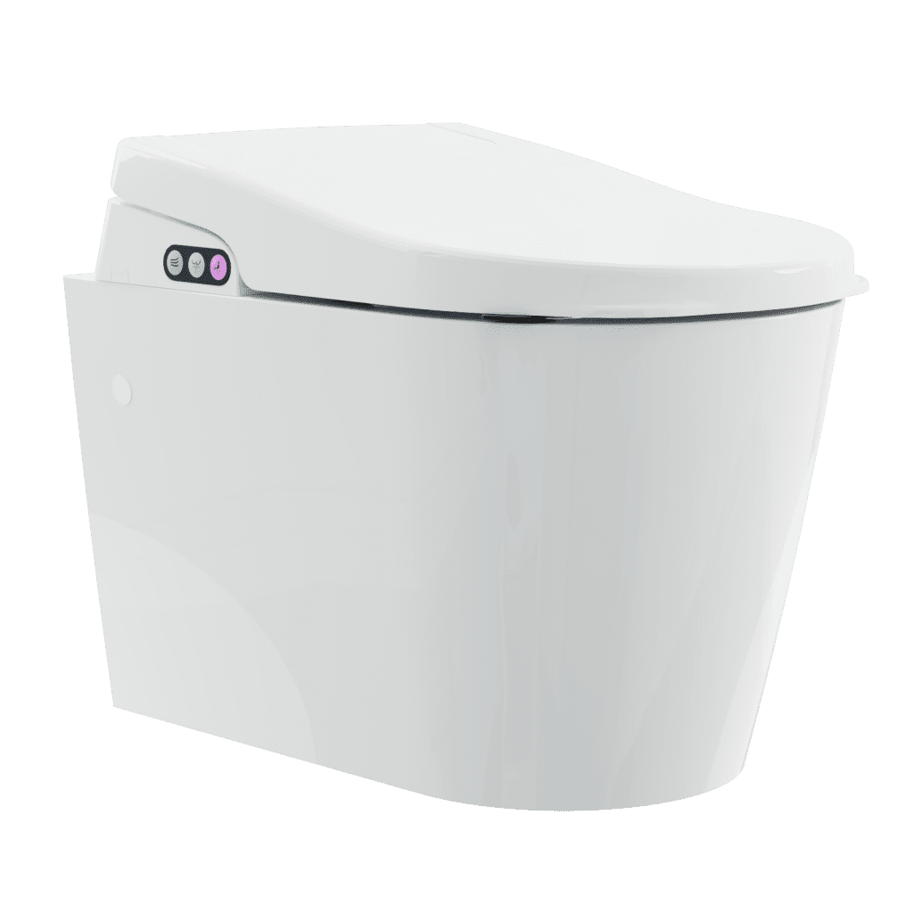 AKW Wall Hung Bidet Side