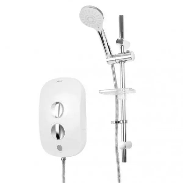 AKW iTherm White Thermostatic Shower