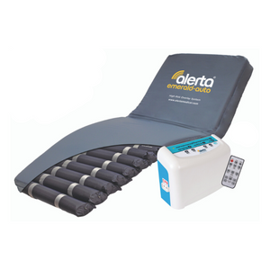 Alerta Emerald Auto, Advanced Auto Weight Sensing Overlay Pressure Mattress System Ulcer Prevention.  Electric with remote control